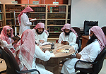 زيارة طلاب الماجستير بجامعة الإمام محمد بن سعود الإسلامية